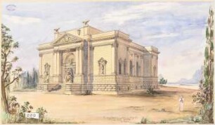 Museum: Perspektivische Ansicht