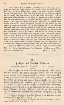 32-54 Prediger und Weisheit Salomos