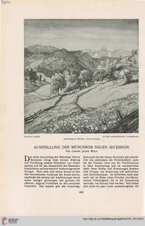 32: Ausstellung der Münchner Neuen Secession