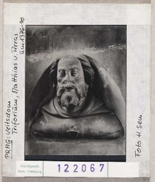Prag: Veitsdom, Triforium, Matthias von Arras