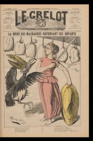 La mère des machabées défendant ses enfants