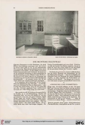 "Ordnung und Symmetrie"