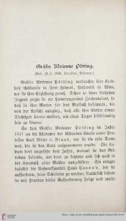 Gräfin Adrienne Pötting