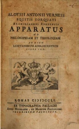 Apparatus ad Philosophiam et Theologiam