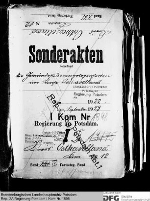 Gemeindesteuern im Kreis Osthavelland