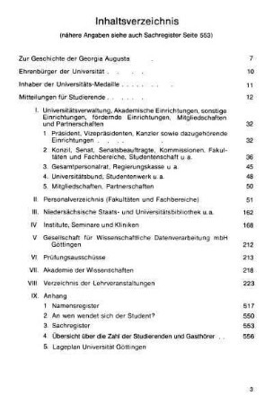 Inhaltverzeichnis