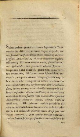 Historiae Amphibiorum naturalis et literariae Fasciculus ..., 1. ... continens Ranas, Calamitas, Bufones, Salamandras et Hydros in genera et species descriptos notisque suis distinctos