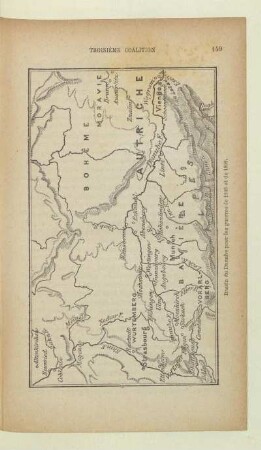 Bassin du Danube pour les guerres de 1805 et de 1809