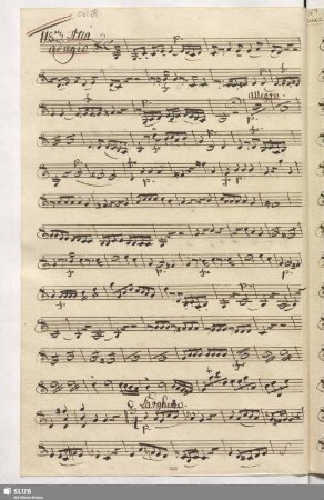 1183. Aria: Misero tu mi vuoi / Naumann. J.G.