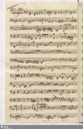 1183. Aria: Misero tu mi vuoi / Naumann. J.G.