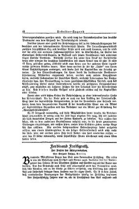 Ferdinand Freiligrath : der Dichter der Märzrevolution