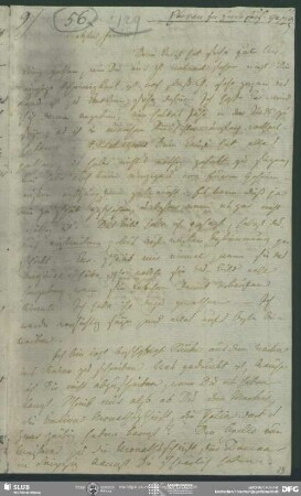 Eigenh. Brief von Friedrich von Schlegel an August Wilhelm von Schlegel, o.O., 1794