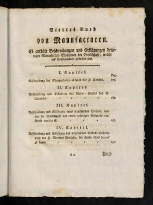d2r, Viertes Buch von Manufacturen.