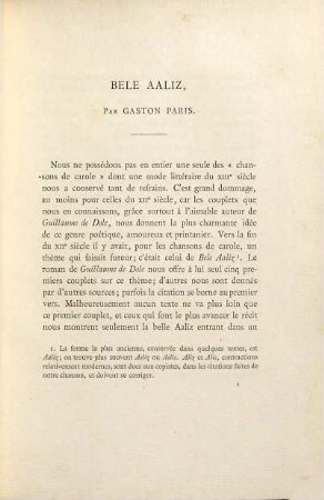 Mélanges de philologie romane dédiés à Carl Wahlund à l'occasion du cinquantième anniversaire de sa naissance (7 janv. 1896) ...