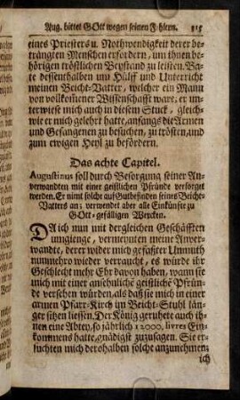 315-328, Das achte Capitel. - Das eilffte Capitel.