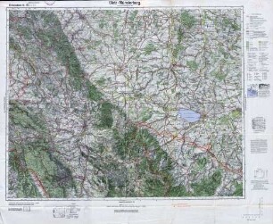 Reichskarte: Einheitsblatt 116 (1cm-Karte) Glatz - Münsterberg