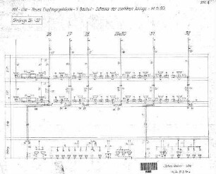 Ulm Hbf: 1. Bauteil - Schema der sanitären Anlage Empfangsgeb.