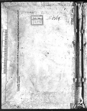 De tabernaculi constructione (non Bedae); idem liber sub Hugonis nomine codice 14730 [Clm 14730] continetur - BSB Clm 22267