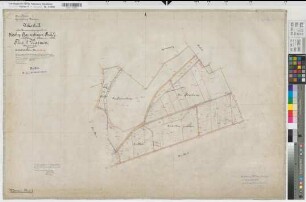 Bausenhagen (Fröndenberg), Zusammenlegung Bausenhagen, Urkarte 2 Warmen Flur 1
