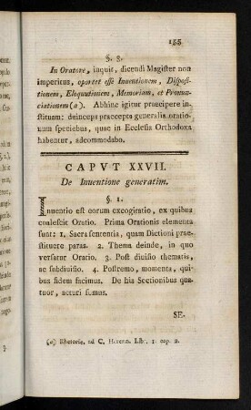 155-163, Caput XXVII.