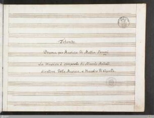 1: Fetonte - HB XVII 245a : [Atto Primo]