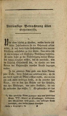 Erneuerte Erwägung der Lehre von der göttlichen Dreyeinigkeit, 1