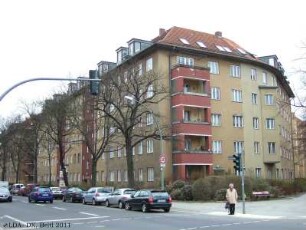 Gartenstadt am Südwestkorso mit Künstlerkolonie / Wohnanlage; Berlin, Charlottenburg-Wilmersdorf