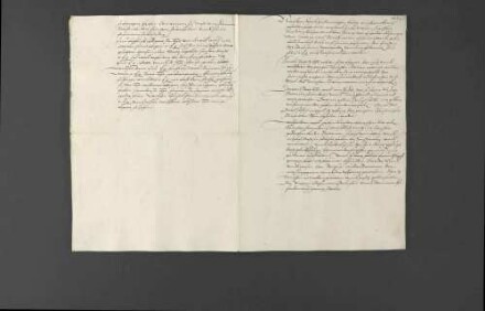 Introduktionsschreiben des französischen Gesandten de Virail bei Herzog Christoph von Württemberg, worin der Wunsch König Heinrichs II. von Frankreich dargelegt wird, den Frieden mit den deutschen Fürsten zu erhalten.