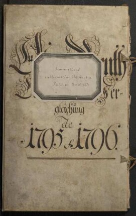 Sammelhandschrift: Briefe und Akten zur Fuldaer Geschichte