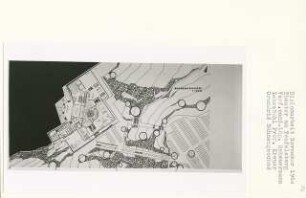Theater am Teufelsberg, Berlin-Grunewald (Diplomarbeit bei Willy Kreuer): Grundriss Bühnengeschoss 1:200