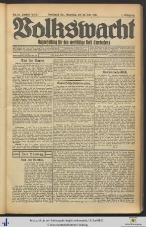 15.07.1911 (Zweites Blatt)