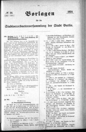No. 24 (282-306), 27. Juni 1924