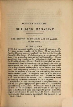 Douglas Jerrold's Shilling magazine : (Illustr. by John Leech.). 1