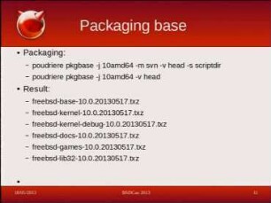 Modern package management: Building, deploying, installing, upgrading packages on FreeBSD
