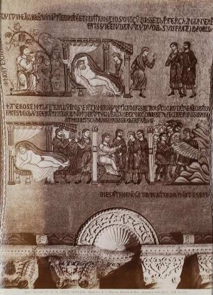 Mosaik der Geschichte von Noah, Narthex, Markusdom, Venedig