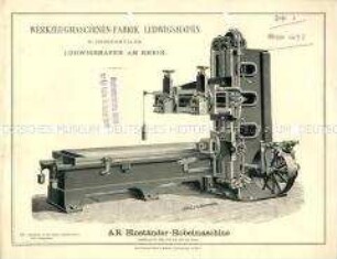 Einständer-Hobelmaschine