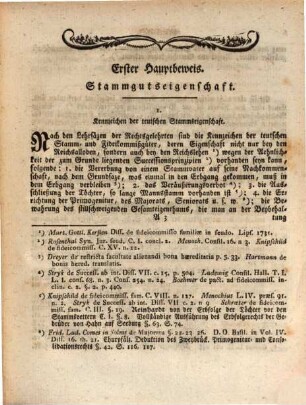 Die Untrennbarkeit und Unveräußerlichkeit der Pfalzbaierischen Erbländer : Sowol aus ihrer Stamms- und Kureigenschaft, als aus den Haus- und Reichsgesezen erwiesen