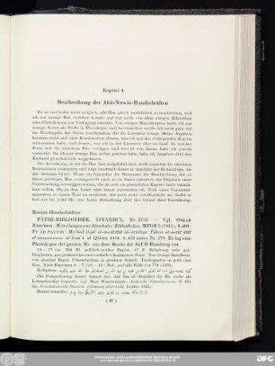 Kapitel 4 Beschreibung der Abū Nuwās-Handschriften