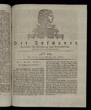 No. 104 - 29. August 1822