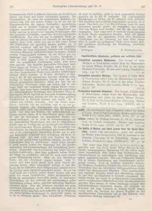 458-460 [Rezension] Strunk, William (Ed.), Juliana