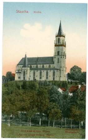 Staucha. Kirche