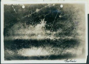 Foto des Geländes um und südlich von Estrées-Deniécourt (Luftbild)