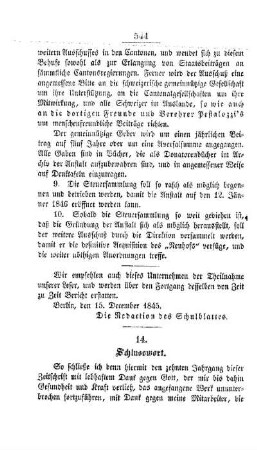 Schlusswort