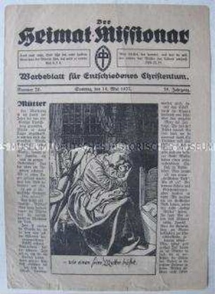 Kirchliches Mitteilungsblatt "Der Heimat-Missionar"