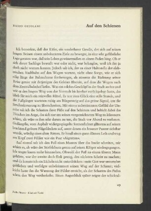 Auf den Schienen