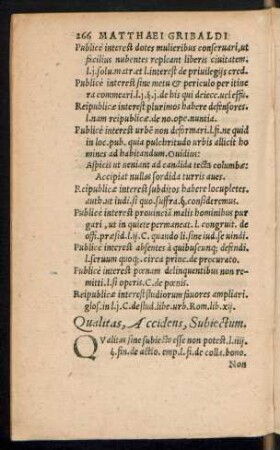 Qualitas, Accidens, Subiectum.