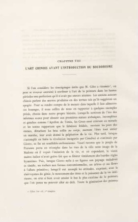 Chapitre VIII. L'art chinois avant l'introduction du Bouddhisme