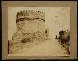 Grabmal der Caecilia Metella (Tomba di Cecilia Metella), Rom: Ansicht