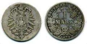 Deutsches Kaiserreich, 1 Mark