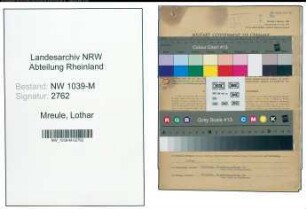Entnazifizierung Lothar Mreule , geb. 04.09.1898 (Textilchemiker)